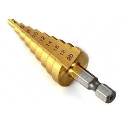 MECHA CONICA ESCALONADA 4MM...