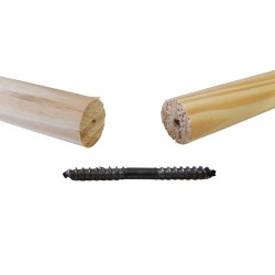 TORNILLO DOBLE PARA UNIR