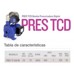 BOMBA PRESURIZADORA PLUVIUS...