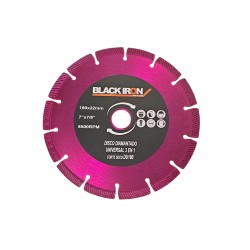 DISCO DIAM. BLACK IRON...