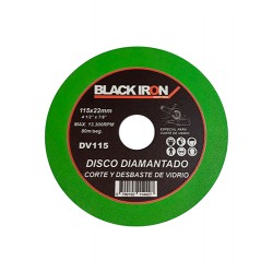 DISCO DIAM. BLACK IRON...