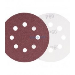 DISCO ESMERIL KOLN  VELCRO 5  GR  80 (5U)