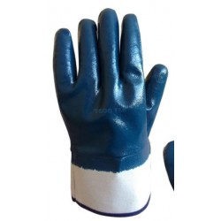 GUANTE G-SOL NITRILO AZUL P.LONA T.10 (12 PARES)