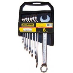 LLAVE COMBINADA CROSS SETX 8PZ(MM)(PLAST)