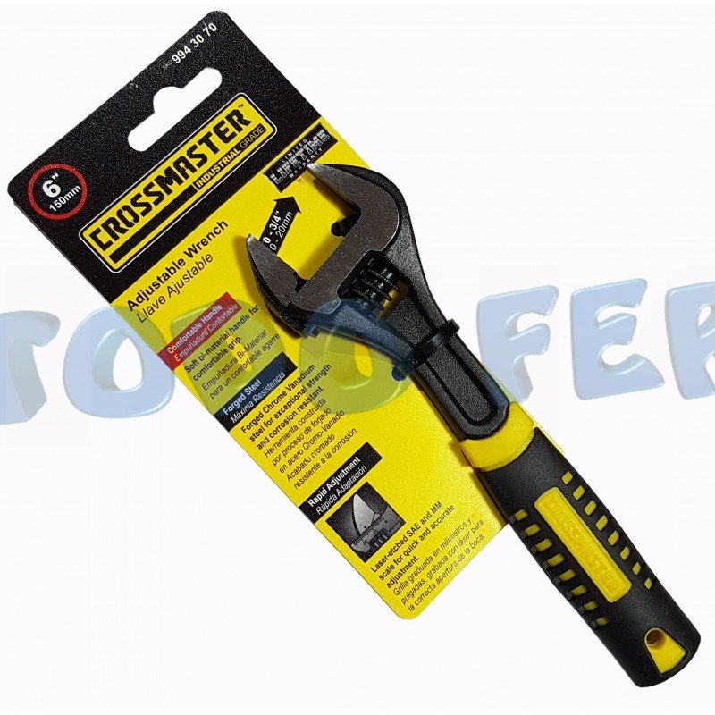 LLAVE AJUSTABLE  CROSS CONFORT  6