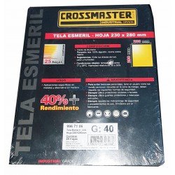 TELA ESMERIL  CROSS   40 (25H)