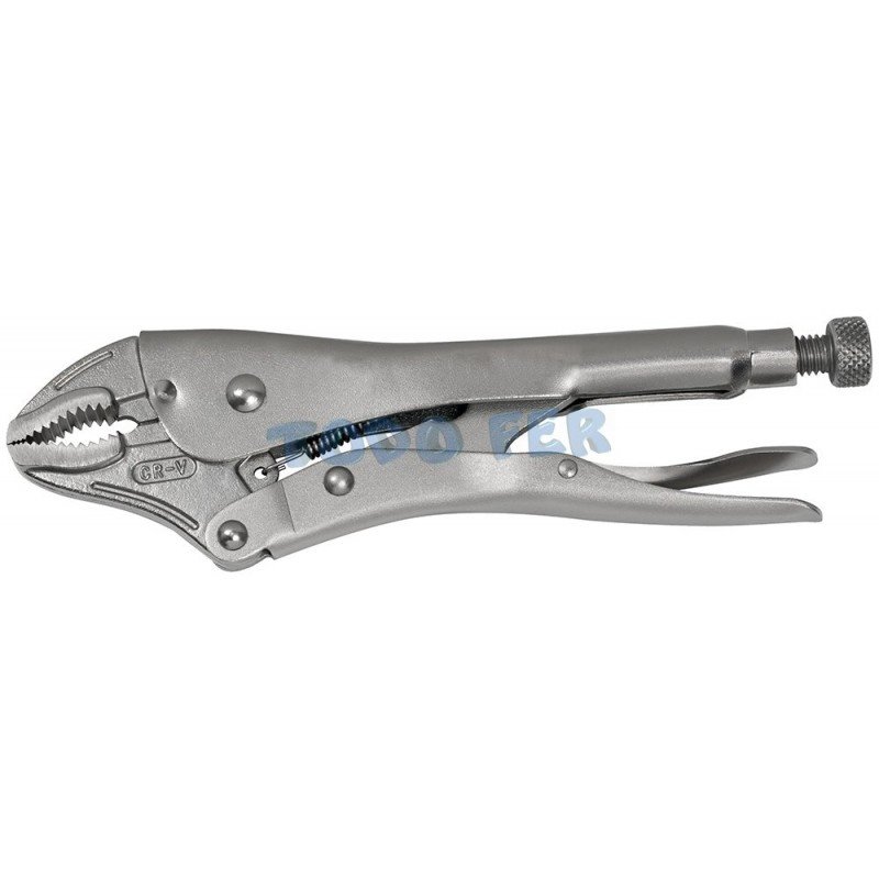 PINZA PRESION CROSS MORD.CURVA 10