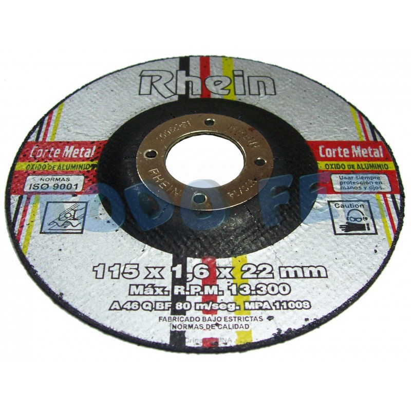 DISCO OXI.ALUM. RHEIN DEPR 115X1.6