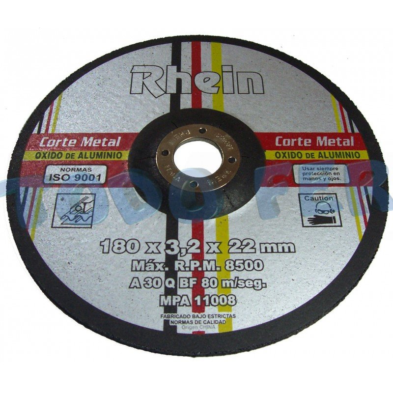 DISCO OXI.ALUM. RHEIN DEPR 178X3.2