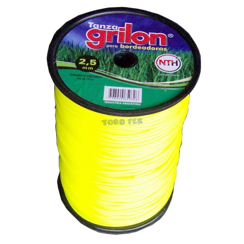 TANZA P/BORD.GRILON  2,00 REDONDA (KG)