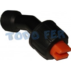 PULV.CODO C/PICO PASTILLA P/LANZA