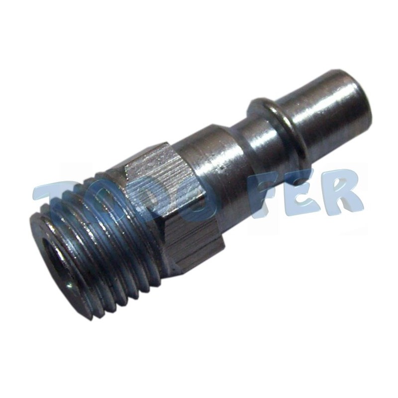 CONECTOR AC.RAP. KITA PERNO R.MACHO 1/4