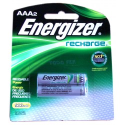 PILAS ENERGIZER RECARG.  AAA X 2U.NH12