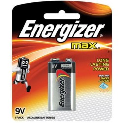 PILAS ENERGIZER MAX 9V X UN. 522BP