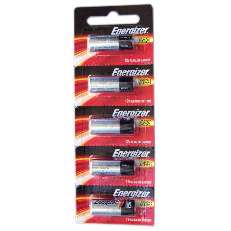 PILAS ENERGIZER A23 X 5 UNID.
