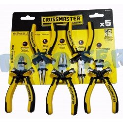 MINI-PINZA SET X 5 CROSS (2 ALIC - UNIV - M.CAÑA - P.PLANA)