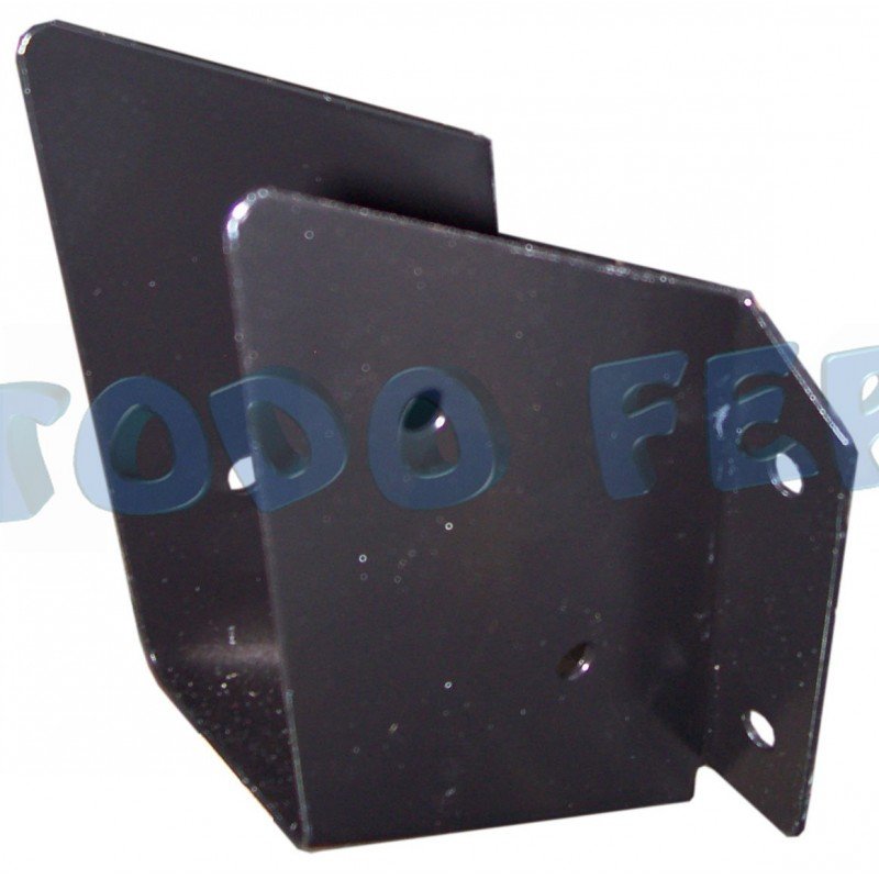 CAJA ALET.EXT.ANG. 2 X 4 NEG.(10U)