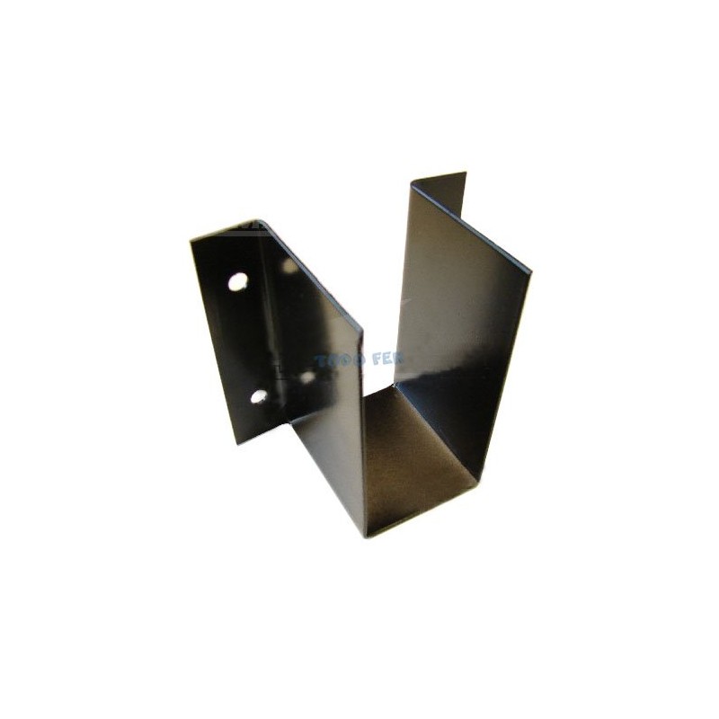 CAJA ALET.EXT.C/AGU. 2 X4  NEG.(10U)