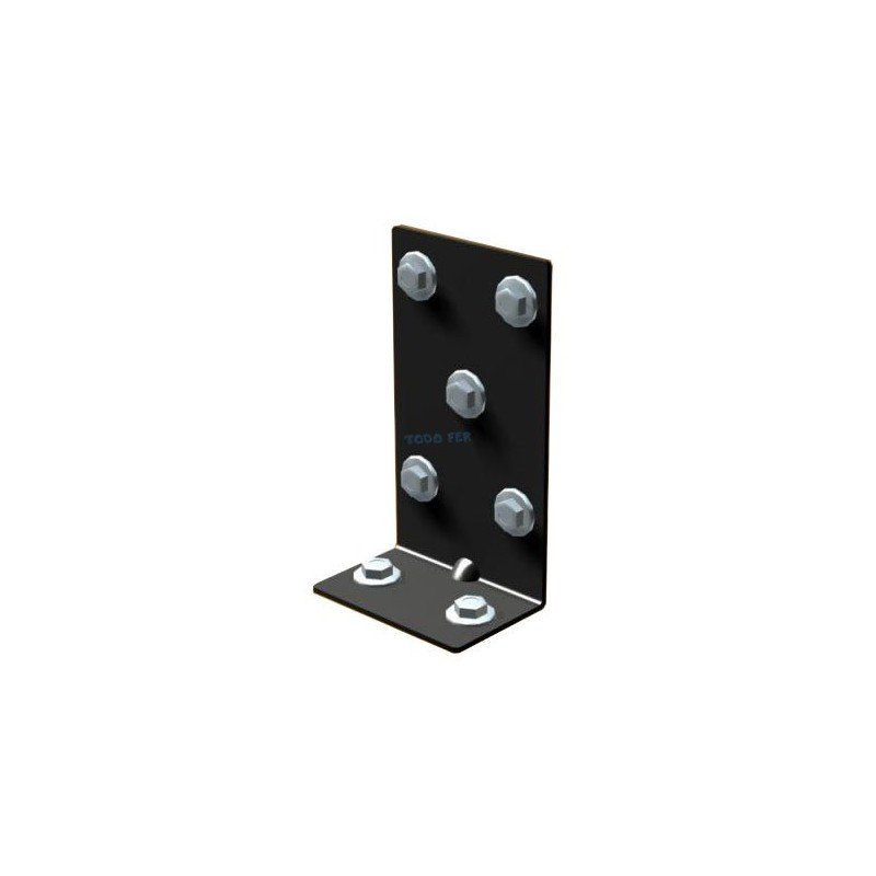 CONECTOR DESIGUAL  93X44X142 NEG.(12U)