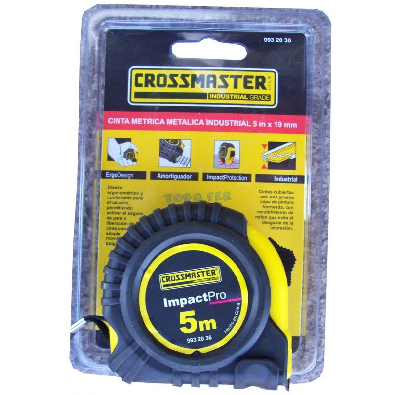 CINTA METR.  CROSS   5MT IMPAC