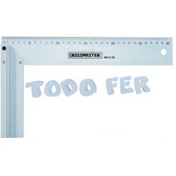 ESCUADRA CARP. CROSS ALUM 35CM