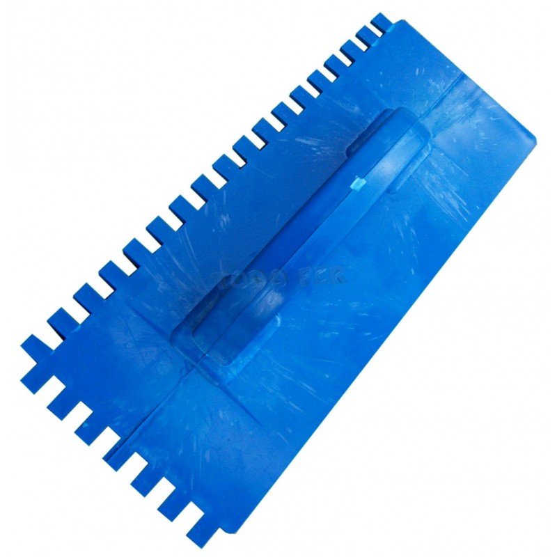 LLANA FIELTRET PLASTICA DENTADA  8 X 8