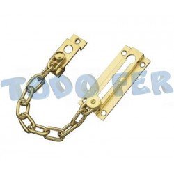 CADENA SEGURIDAD BRONCEADA