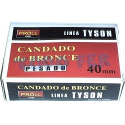 CANDADO BRONCE PROLL TYSON 60MM