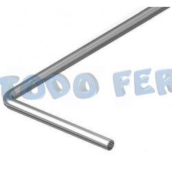 CAÑO ALUM. CURVO 100X100CM