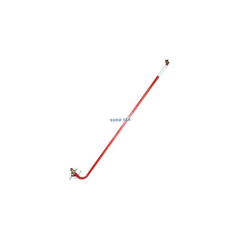 BARRAL P/GAS 10KGX100CM C/LLAVE