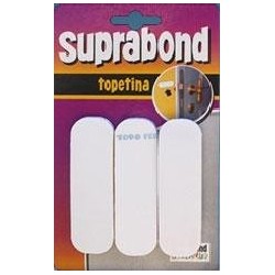 TOPETINAS SBD RECTANG. BLANCA(3U)