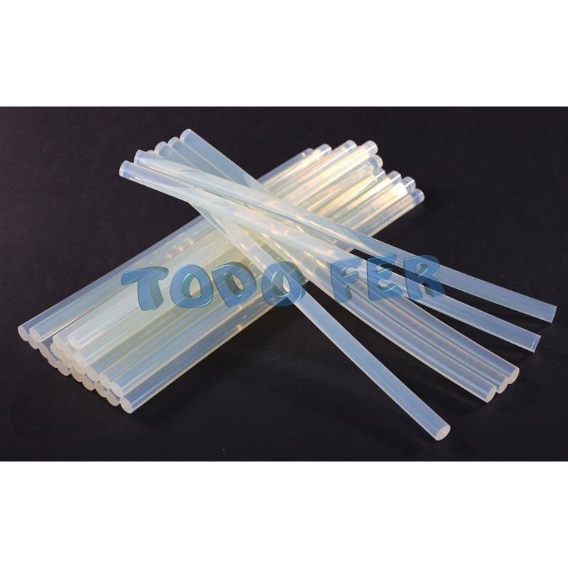 BARRAS DE SILICONA MOTA  FINA 30CM.(KG)