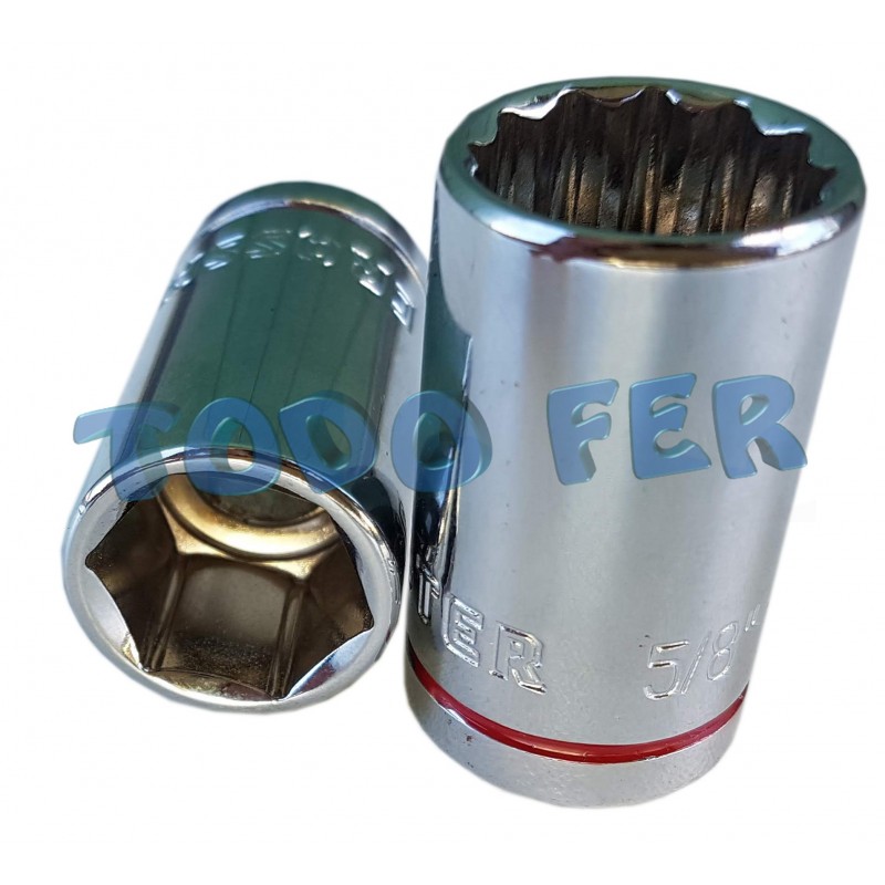 BOCALLAVE CROSS HEX.PULG.1/2X     9/16 DR