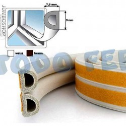 BURLETES GOMA SBD TIPO D BLANCO 5.2MTS