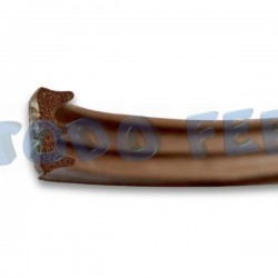 BURLETES GOMA SBD TIPO E MARRON 5.2MTS