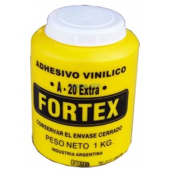 COLA SINTETICA FORTEX X 1KG.