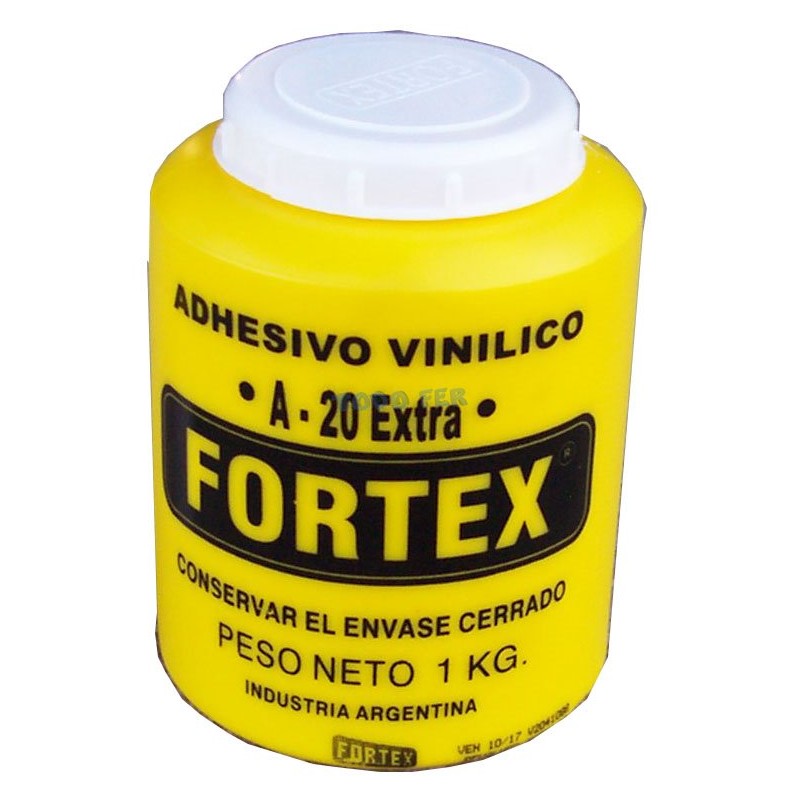COLA SINTETICA FORTEX X 1KG.