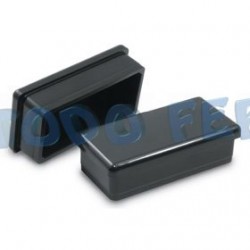 REGATON PLAST. RECTANG. 30X40 NEGRO (30U)