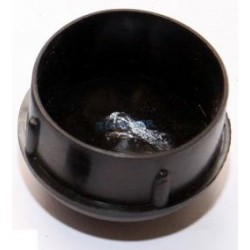 REGATON PLAST. RED.25MM (1 ) INT.NEGRO (50U)