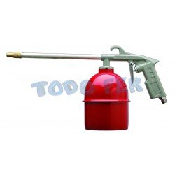PISTOLA LAVAR C/DEPOSITO METALICO