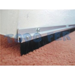ZOCALOS ALUMINIO/CEPILLO  90 CM