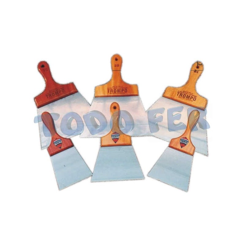 ESPATULA TROMPO ENDUIR C/MAD. Nº240