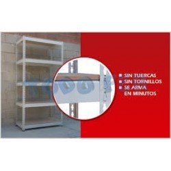 ESTANTERIA-MEGA 4EST 80X35X150CM(NUEVA)