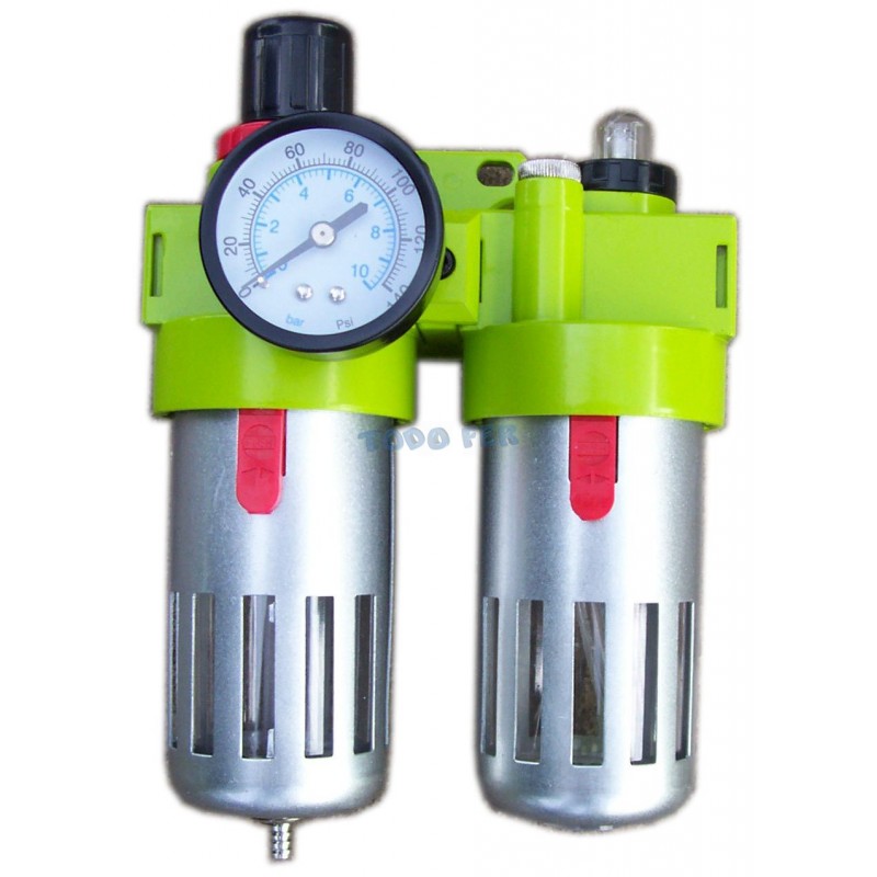 FILTRO DE AIRE SALKOR C/REGULADOR-LUBRICADOR