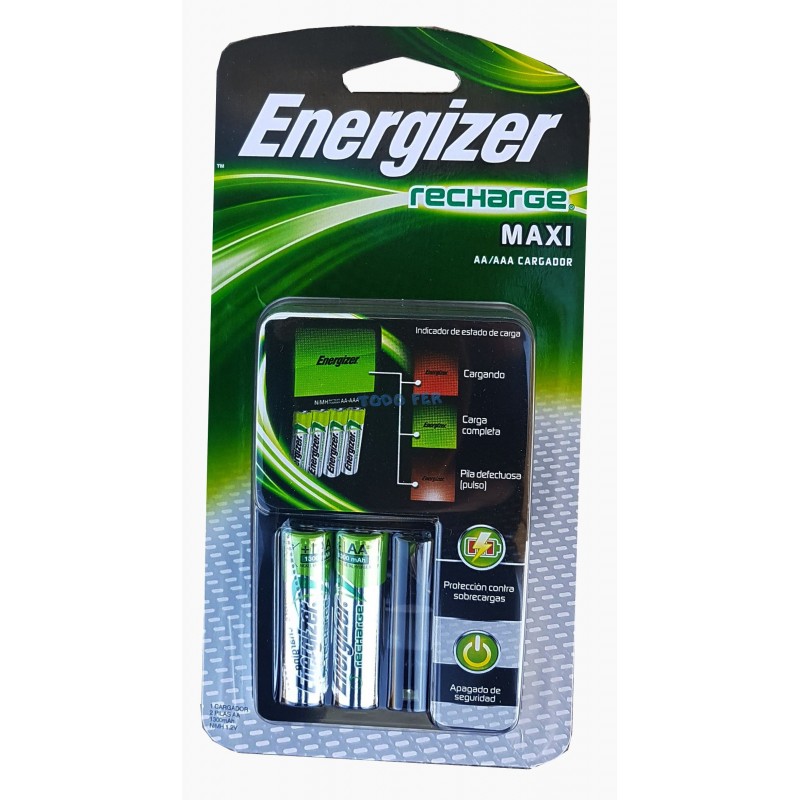 CARGADOR PILAS ENERGIZER MAXI