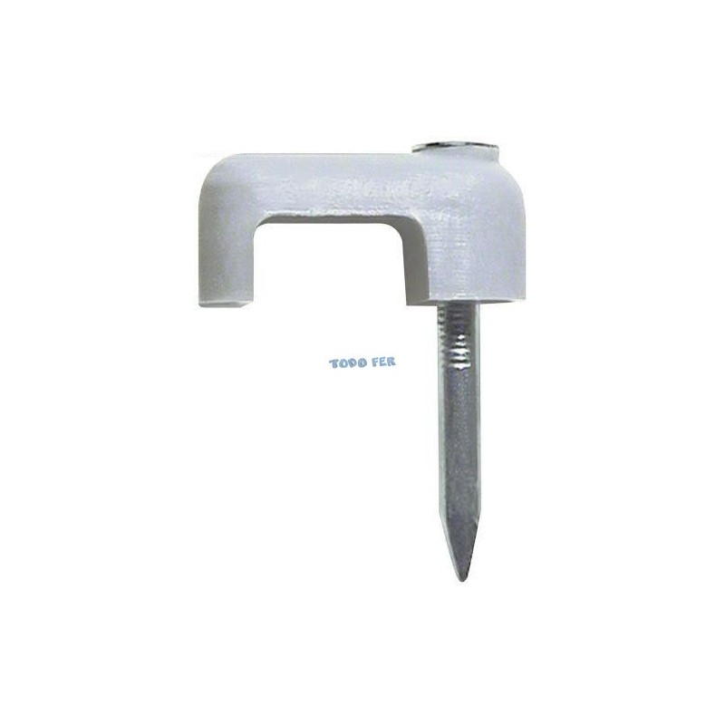 GRAMPYTA CABLE PLANA GRIS Nº10(50U)