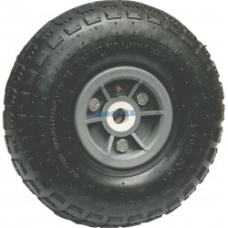 RUEDA NEUM. EJE DESPLAZ CARRET 250MM BUJE 16MM