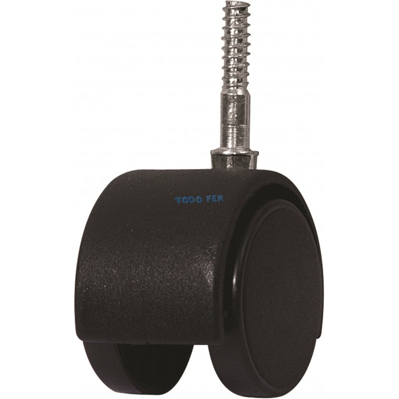 RUEDA P/MUEBLES PERNO MADERA 40MM