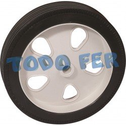 RUEDA PLASTICA P/CORTA CESPED 110MM	