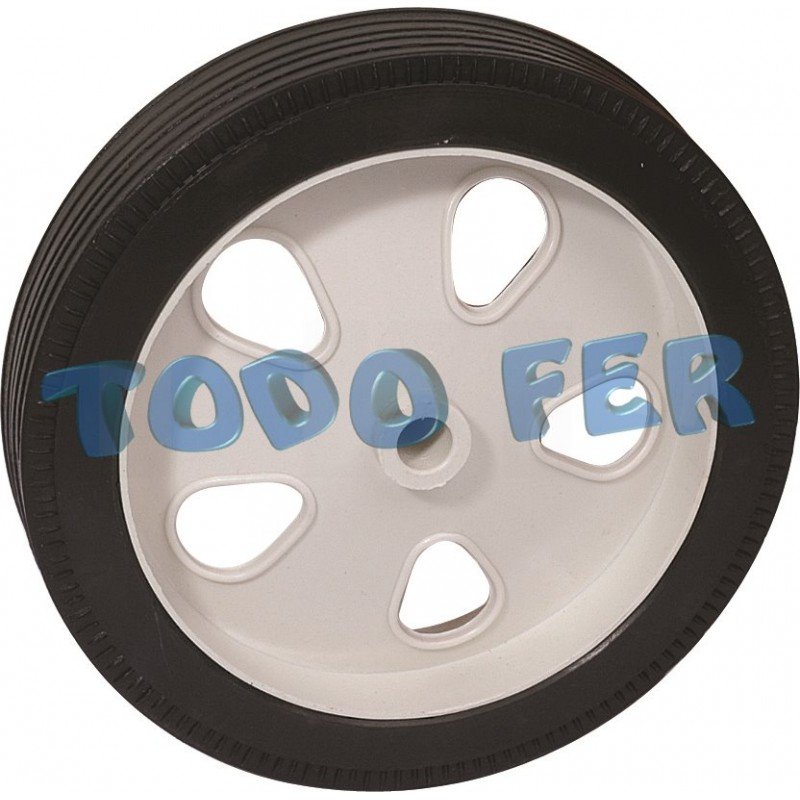 RUEDA PLASTICA P/CORTA CESPED 110MM	